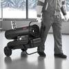VEVOR 20kW priverstinio oro žibalo dyzelinis šildytuvas, nešiojamas torpedinis patalpų šildytuvas, pramoninis šildytuvas sandėliui, garažui, dirbtuvėms, statyboms, lauko šildymui