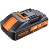 20V elektrinio įrankio baterijos pakaitalas, 4000mAh ličio jonų baterija, belaidžio elektrinio įrankio baterija, 20V baterijų paketas, didelės talpos baterija