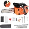 Vevor 25 cc benzininis grandininis pjūklas 12 cm medienai