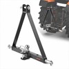 3 taškų pakabos imtuvas, sunkiasvoris traktoriaus vilkimo sijos adapteris su 50 mm jungtimi, 2722 kg galia, 3pt greito prijungimo jungtis, žemės ūkio technikai