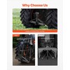 3 taškų priekabos vilkimo jungtis, 50.8 mm imtuvas 1 kategorijos traktoriui, 1360.78 kg galios adapteris, suderinama su Kubota Mahindra Ford Yanmar John Deere, žemės ūkio technikos priedas