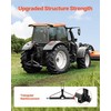 3 taškų priekabos vilkimo jungtis, 50.8 mm imtuvas 1 kategorijos traktoriui, 1360.78 kg galios adapteris, suderinama su Kubota Mahindra Ford Yanmar John Deere, žemės ūkio technikos priedas