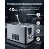 30L Ultragarsinis valytuvas, profesionali pramoninė valymo mašina su krepšiu ir skaitmeniniu ekranu, dalims karbiuratoriams instrumentams, nerūdijančio plieno ultragarso vonelė