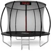 312 cm Trampolinas su vidiniu apsauginiu tinklu, lauko trampolinas, apvalus trampolinas, trampolinas vaikams, sodo trampolinas