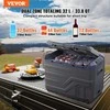 32 l Nešiojamas Automobilio Šaldytuvas-Šaldiklis, Kompresorinis, Dviejų Zonų, Auto ir Namams, Kempingui, Kelionėms, Žvejybai