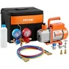 3.5 CFM Vakuuminis Siurblys, HVAC Rotacinis, su Manometru, R134a, R22, R12, R410A, Šaldymo, Kondicionavimo
