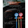 3.5 CFM Vakuuminis Siurblys, HVAC Rotacinis, su Manometru, R134a, R22, R12, R410A, Šaldymo, Kondicionavimo