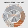 350 mm betono pjovimo diskas, skirtas šlapiam arba sausam pjovimui, deimantinis diskas, betono pjovimo diskas, mūro pjovimo diskas, deimantinis pjovimo diskas