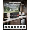 4000W galios inverteris, 12V DC į 230V AC gryno sinuso banga, kemperiams ir sunkvežimiams, su LCD ekranu, saulės energijos keitiklis, 12V į 230V įtampos keitiklis, srovės lygintuvas