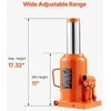 50 t hidraulinis butelinis domkratas, sunkvežimiams, automobiliams, visureigiams, 280-440 mm, keltuvas, plieno
