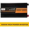 5000W Gryno Sinuso Bangos Inverteris 24V į 230V su valdymu, automobiliui, namams, keitiklis, generatorius
