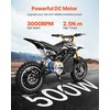 500W Elektrinis Bešepetėlis Variklio Komplektas 36V 3000rpm, Didelio Sukimo Momento, E-dviračiui, Elektriniam Paspirtukui, Motoroleris