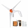 500W vėjo turbinos generatorius namams, ūkiui, kemperiams, valtims, 3 menčių vėjo jėgainė su anemometru ir MPPT valdikliu, 12V vėjo turbinos rinkinys, reguliuojama kryptis, atsinaujinanti energija
