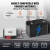 50A MPPT Saulės Įkrovimo Valdiklis 12V/24V Automatinis Maks. 100V PV Įvestis, su Bluetooth