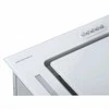 52cm Baltas gartraukis, montuojamas po spintele, su LED apšvietimu, efektyvi virtuvės ventiliacija