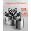 6 kumštelių tekinimo griebtuvas, medžio ir metalo tekinimo staklėms, savaime susicentruojantis su D1-4 cam lock plokšte, 160 mm tikslus griebtuvas, reguliuojamas suspaudimo griebtuvas, tekinimo įrankis