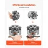6 kumštelių tekinimo griebtuvas, medžio ir metalo tekinimo staklėms, savaime susicentruojantis su D1-4 cam lock plokšte, 160 mm tikslus griebtuvas, reguliuojamas suspaudimo griebtuvas, tekinimo įrankis