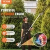 „6 viename“ benzininis sodo priežiūros įrankis, daugiafunkcė gyvatvorių žirklė su ilginamuoju strypu, žoliapjovė ir krūmapjovė, benzininis trimeris