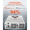 6000W Hibridinis Saulės Inverteris, 220/230V, 120A MPPT, Ličio/Švino Akumuliatoriams, WiFi, Gryna Sinusoidė, Keitiklis, Įtampos Keitiklis, Saulės Įkro