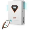 6000W Hibridinis Saulės Inverteris, 220/230V, 120A MPPT, Ličio/Švino Akumuliatoriams, WiFi, Gryna Sinusoidė, Keitiklis, Įtampos Keitiklis, Saulės Įkro