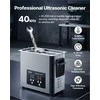 6L ultragarsinis valytuvas laikrodžiams, skustuvams, papuošalams, monetoms, profesionalus su skaitmeniniu ekranu ir valymo krepšeliu, nerūdijančio plieno ultragarso valymo mašina, 40kHz valymo įrenginys