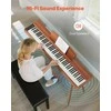 VEVOR Elektrinis pianinas 88 klavišų, medinis korpusas