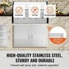 990x660 mm BBQ durelės, nerūdijančio plieno, spintelės durelės kepsninei