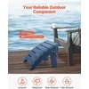 Adirondack pufas laukui, sulankstomas pakojis, mėlynas pakojis, 330 mm Adirondack pufas