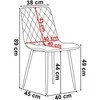 Aksominis krėslas DEXTER, smėlio spalvos, dygsniuotas, metalinėmis kojelėmis, 89 cm aukščio, valgomojo kėdė, virtuvės krėslas, minkštas krėslas