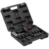 Akumuliatorinio atsuktuvo kniedžių ir kniedijimo adapteris, 6.3 mm, CrMo/aliuminis, 2.0-6.4 mm / M3-M12 kniedėms, kniedijimo įrankis