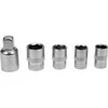 Akumuliatorinis smūginis veržliaraktis, 12V, 9.5 mm, 45Nm sukimo momentas, automobilių remontui ir ankštoms erdvėms, su galvutėmis ir adapteriu
