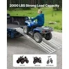 Aliuminio Pakrovimo Rampos 907 kg, Arkinės, Sulankstomos su Rankenomis, Motociklo, Keturračio, ATV Rampa