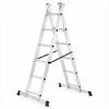 Aliuminio pastoliai, darbo platforma, 2x6 kopėčios, 3-in-1 pastoliai, mobilūs pastoliai, darbo platforma su stabilizatoriais