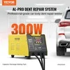 Aliuminio smeigių suvirinimo aparatas, 300W įlenkimų traukiklis automobilių kėbulo remontui, rankinis ir automatinis suvirinimo režimai, aliuminio įlenkimų šalinimo rinkinys