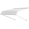 Aliuminio stogelis durims, langams 1016 x 1066 mm, terasai, lietaus apsauga, pastogė