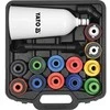 Alyvos piltuvėlis su adapteriais automobiliui, 2L, 15 dalių rinkinys, alyvos pildymo komplektas