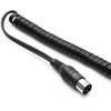 Antgalis nagų frezai, 40000 RPM, su Twist-Lock, profesionalus manikiūro pedikiūro įrankis, juodas antgalis, didelio greičio antgalis