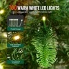 Apšviesta Kalėdų Eglutė 2.29 m, Dirbtinė Eglutė su 700 LED Švieselių, Sodri, Realistiška, Aukšta Kalėdinė Eglutė, Šventinė Dekoracija