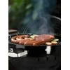 Toya Sa Poland Apvalus anglies grilis, lauko gaminimui, didelis kepimo paviršius, nešiojamas sodo grilis, juodas BBQ