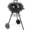 Apvalus anglinis grilis su dangčiu 41 cm skersmens nešiojamas lauko kepimo įrenginys BBQ