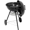 Apvalus anglinis grilis su dangčiu 41 cm skersmens nešiojamas lauko kepimo įrenginys BBQ