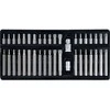 Atsuktuvų antgalių rinkinys, šešiabriauniai, torx, spline, 40 dalių, mechaniniai įrankiai