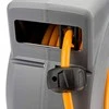 Powermat Automatinė sodo žarnos ritė, tvirtinama prie sienos, 20 metrų žarnos talpa, patogi laistymo sistema, ištraukiama sodo žarnos ritė