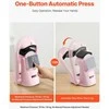 Automatinis kepurių terminis presas su jutikliniu ekranu, automatiniu atidarymu, dviguba plokšte, skirtas „pasidaryk pats“ projektams ir skrybėlėms
