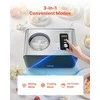 Automatinis ledų gaminimo aparatas, kompresorinis gelato aparatas, 1.5L elektrinis šerbeto gaminimo aparatas, namų virtuvės ledų aparatas, greitas šaldytų desertų gaminimo aparatas