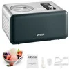 Automatinis ledų gaminimo aparatas, kompresorinis gelato aparatas, 1.5L elektrinis šerbeto gaminimo aparatas, namų virtuvės ledų aparatas, greitas šaldytų desertų gaminimo aparatas
