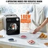 Automatinis ledų gaminimo aparatas namams, 2.0 l, elektrinis jogurto, gelato gamintojas, juodas ledų aparatas, šaldytų desertų mašina