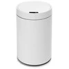 Automatinis šiukšliadėžė, balta, sensorinė, 17 l, virtuvės, bekontaktis, jutiklinė šiukšlinė