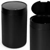 Automatinis šiukšliadėžė, juodo metalo, bekontaktis, 17 l, virtuvės šiukšlinė, jutiklinė, sensorinė