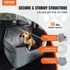 Automobilinė sėdynė šunims iki 24.95kg, pilka. Auto kėdutė šuniui, transportavimo guolis.